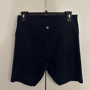 lululemon athletica Women's Navy biker shorts
